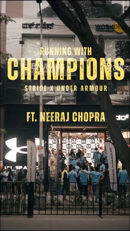 With Olympian Neeraj Chopra